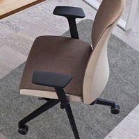 Ev ofis kaymaz sandalye minderi kendinden yapışkanlı Polyester halı kare şekli yastıklı özelliği ile zemin koruma halı