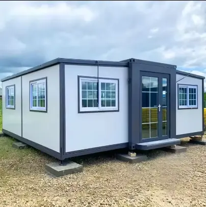 Casa 20ft Four bedrooms one bathroom luxury 20ft australia 3 in 1 folding mobile homes 20ft expandable container house