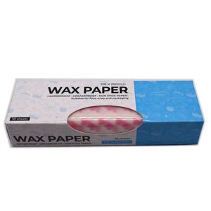 Hojas de Papel Encerado con Patrón de Corazones Rosados, Resistentes a la Grasa, para Envolver Alimentos, Forro para Cestas de Picnic - Product Image 6