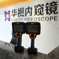 Endoscope numérique 3D à écran tactile FHD de 5,2 pouces avec mesure de profondeur, indice de protection IP65, articulation à 360° pour l'inspection des pipelines d'huile et de gaz