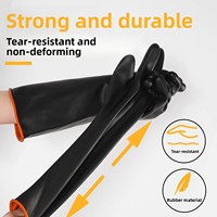 Gants de protection chimiques épais, résistants aux acides, aux alcalis, à la corrosion, à l'huile et à l'usure, de qualité supérieure