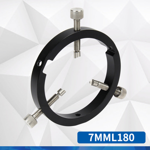 정밀 광학을 위한 조정 가능한 손잡이 하이 퀄리티 알루미늄 현미경 대물 렌즈 프레임 1 년 편광판 렌즈 마운트 홀더 - Product Image 5