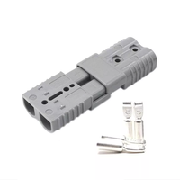Conector Eléctrico de Corriente Continua de 50A 120A 175A 350A 600V, Gris Rojo SB50, 50 Amperios, para Cargador DC-DC e Inversor Solar