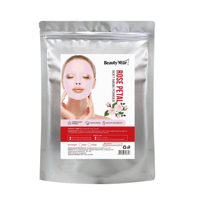 ผงมาสก์กหน้าคริสตัลกุหลาบ