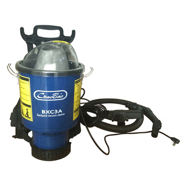 Cyclone 18m Electric Blue Backpack Vacuum Cleaner 1000 220V/50HZ 4L Capacity Bag Dry Function Handheld for Hotels Households