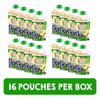 Happy Tot Organische Fase 4 Babyvoeding 4 Ounce Glutenvrije Veganistische Snackzakjes Super Buiken Fruit Vegetarische Puree Bananenspinazie