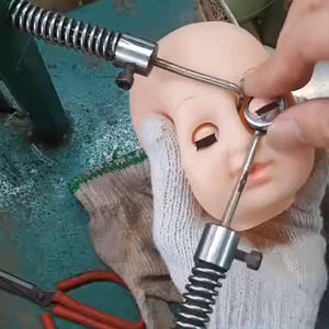 6mm rond vinyle poupée globes oculaires doux <span class=keywords><strong>Mini</strong></span> jouet accessoires avec yeux mobiles modèle jouet globes oculaires pièces - Product Image 2