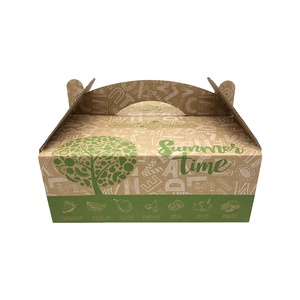 Custom Hard 5 Layer Corrugated Fruit Vegetable Big Carton Shipping Box Large With Ribbon