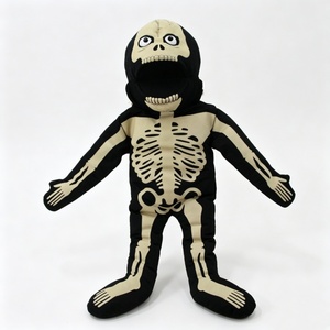 Marioneta de Mano de Esqueleto de Cuerpo Completo Personalizada con Boca Móvil, Juguete de Marioneta de Ventriloquismo Espeluznante para Decoración de Fiestas de Halloween - Product Image 2