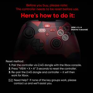 Funda Protectora para Dedos de Juego, Plegable, Material ABS, para One/Series X | S/Windows - Product Image 2