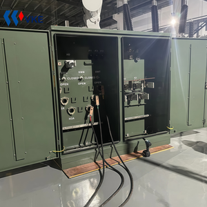 Transformadores de montagem de almofada 12470kv 15kv de alta tensão média 2000KVA 3150KVA 480V trifásico saída 60Hz Dead Front Loop Feed - Product Image 6