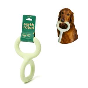 Anello di traino resistente ai morsi classico classico di successo in gomma naturale, giocattolo da masticare per cani, giocattolo interattivo - Product Image 5