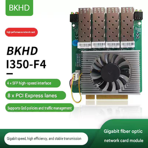 การ์ดเครือข่ายไฟเบอร์ BKHD Intel I350 XL710 82599ES 10G SFP+ PCIe Ethernet Adapter - Product Image 3