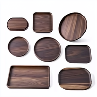Support de bureau en noyer et hêtre Yeshi, usinage CNC, laser, électro-érosion, perçage, nouveau porte-cartes de visite ovale, présentoir de rangement, cadeau