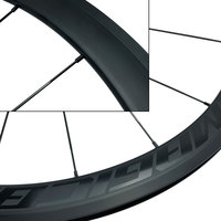 Magicbros MG-R408 – Moyeux de roue en carbone de haute qualité 40 mm pour vélo de route, jantes en alliage pour compétition, frein V, frein à jante, vélo de route 700c