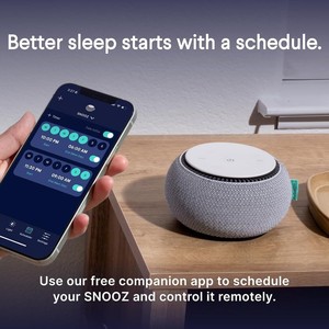 Máquina de Ruido Blanco para Ayudar a Dormir a los Bebés, Tela Gris con Efectos de Sonido Naturales para Niños de 4 a 6 Años - Product Image 4