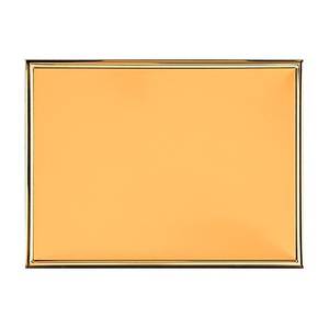 Plaque en plastique dorée pour sublimation 230x180mm, usage récompense - Product Image 1