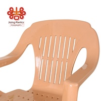 Fauteuil de plage inclinable moderne et minimaliste en plastique épaissi à dossier haut pour marchés nocturnes et stands de restauration de rue