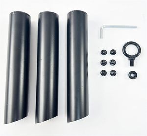 Brasero de Acero para Exteriores de 22 Pulgadas, Color Negro, 56X56X42cm - Product Image 4