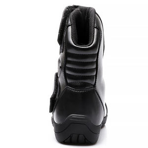 Zapatos de Cuero <span class=keywords><strong>para</strong></span> Motocicleta, <span class=keywords><strong>Botas</strong></span> de Moto, <span class=keywords><strong>Botas</strong></span> de <span class=keywords><strong>Motocross</strong></span>, Tela de PU, Suela de Goma, Resistente al Desgaste, Anticolisión, Fácil de Usar - Product Image 3