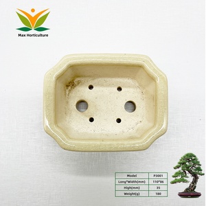 bonsai pots flower pots bonsai Yixing Rectangular purple clay pots