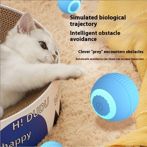 친환경 중력 스마트 롤링 볼 고양이 인터랙티브 전동 장난감, 셀프 놀이 및 스트레스 해소용 고양이 공 해외 직구 상품 - Product Image 5