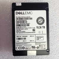 Disque SSD de stockage pour serveur d'entreprise DELLs EMC 118000634 7,68 To SAS 12 Gbit/s MZILT7T6HMLA-00AC3 2,5 pouces pour R740 R750 R760