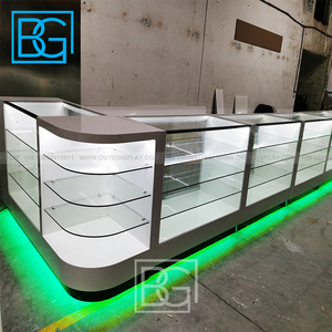 Led Dải ván chân tường quầy thuốc thiết kế cửa hàng thuốc lá thuốc lá hiển thị giá tủ khói cửa hàng hiển thị bảng - Product Image 3