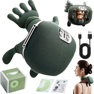 REATEN MED RBMG-XF16 Massaggiatore Palmare <span class=keywords><strong>Giapponese</strong></span> per Agopressione, Martello Massaggiante Vibrante ad Alta Potenza con Calore per Alleviare il Dolore, Controllo del Temporizzazione - Product Image 2
