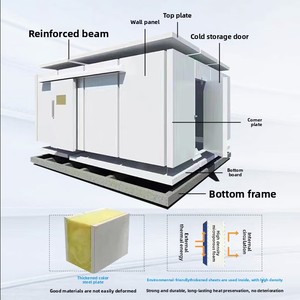 Nhỏ Nhanh Chóng Tủ Đông Lạnh Kho Lưu Trữ Cho Rau Trái Cây Và Thịt Copeland Máy Nén Dễ Dàng Cài Đặt Bởi Nhà Sản Xuất - Product Image 2