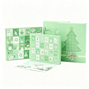 Calendarios de Adviento en blanco 24 piezas caja ciega de Navidad Diy papel misterioso <span class=keywords><strong>Cajas</strong></span> de Regalo <span class=keywords><strong>sorpresa</strong></span> <span class=keywords><strong>para</strong></span> niños niño con bandeja - Product Image 3