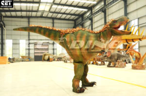 Costume de dinosaure T-REX grandeur nature pour adulte, modèle de dinosaure <span class=keywords><strong>Jurassic</strong></span> <span class=keywords><strong>World</strong></span> avec pattes cachées, pour Halloween, intérieur et extérieur - Product Image 3