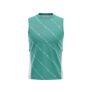Gilet d'entraînement de football personnalisé HEALY, adapté pour un uniforme de football rétro sans manches en polyester à séchage rapide. - Product Image 5