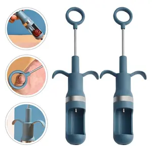 2024 Wholesale Cheap Portable Stainless Steel Cherry Pitter Core Remover Red Date Jujube Corer Push Type Quick Core Remover
