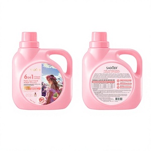 <span class=keywords><strong>Lessive</strong></span> liquide parfumée à la rose, antibactérienne, concentrée, détachante, 2 kg, carton complet pour l'exportation de vêtements - Product Image 1