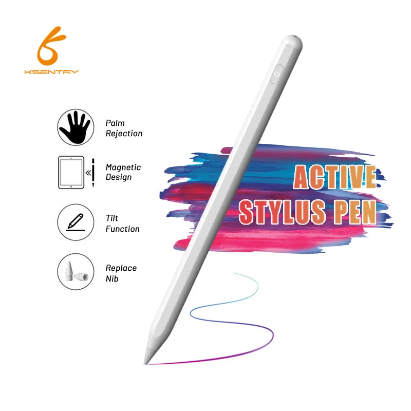Magnetic Stylus Pen 10 Inch Drawing Tablet And Stylus Pen Palm Rejection Apple Accessories Stylus Pen For Ipad 2018 2019 2020