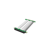 Fils haute vitesse et lignes électriques dédiées pour câble d'extension de carte Riser PCIe 5.0x16 Gpu Extender