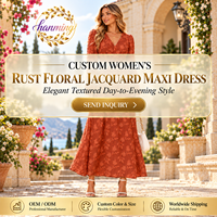 Robe longue bohème florale à manches longues pour femme, col en V, taille empire, robes de soirée pour invitées de mariage avec poches