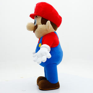 Disfraz Inflable de Mario Bros, Luiji Rojo, para Adultos, Cosplay, 2m 2.6m, Disfraces de Mario, Traje Inflable para Negocios de Alquiler - Product Image 4