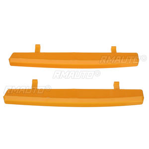 2 pièces de garnitures décoratives pour calandre avant de voiture, compatibles Dodge Ram 1500 2019-2021, pour calandre supérieure du pare-chocs avant - Product Image 3