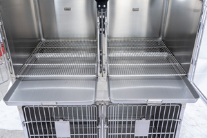 Hôpital pour animaux de Offre Spéciale <span class=keywords><strong>Cages</strong></span> en acier inoxydable Clinique pour animaux de compagnie ICU Chat Chien Oxygène Cabine Cage Bank Avec thérapie infrarouge - Product Image 6
