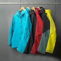 Veste de pluie imperméable à capuche, coupe-vent unisexe, streetwear, vêtements de sport