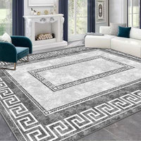 Tapis en fourrure de diamant doré - Tapis de salon de style nordique, tapis de luxe pour canapé et chambre à coucher, résistant à la saleté