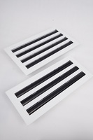 Sistem HVAC, Kisi-kisi Plafon, Penutup Ventilasi Fleksibel, Kisi-kisi Ventilasi, Material Aluminium untuk Basement, Rumah Sakit, Dapur