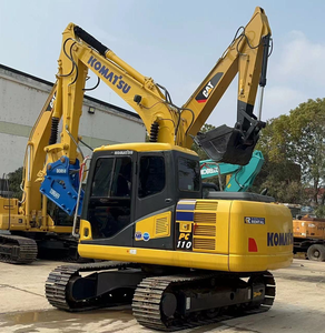 Venta caliente usada Komatsu PC110 sistema hidráulico de segunda mano excavadora sobre orugas con alto rendimiento de estabilidad - Product Image 1