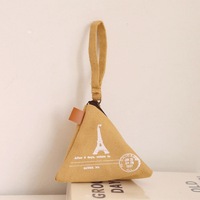 WML036 Monedero de Lona con Estampado Personalizado, Bolsa para Llaves, Mini Bolsa para Joyas, Bolsa de Regalo de Graduación