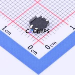 EVQPUB02K Tactile Switch SMD,4.5x4.7mm Switch Single Pole Single Throw Rectangle Button 2.2N Horizontal Mount - Product Image 2