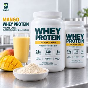 Poudre de protéines végétales en gros avec options de format en sachet, emballage et conception d'étiquettes personnalisés - Product Image 1