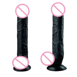 Weibliche Masturbation Künstlicher <span class=keywords><strong>Penis</strong></span> Realistischer Riesiger Extra Großer Langer Dildo Sexspielzeug für Frauen - Product Image 2