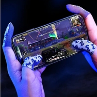 MEMO FS02 Manchettes de jeu pour écran tactile de téléphone portable, respirantes et anti-transpiration